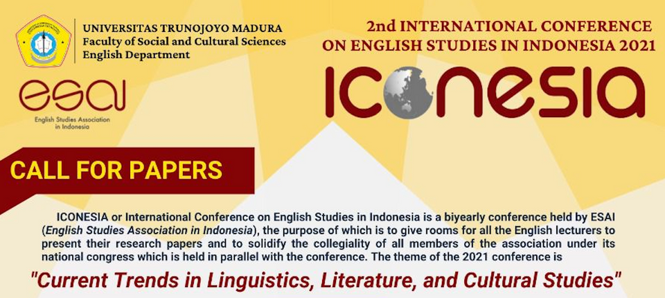 2nd International Conference on English Studies in Indonesia 2021